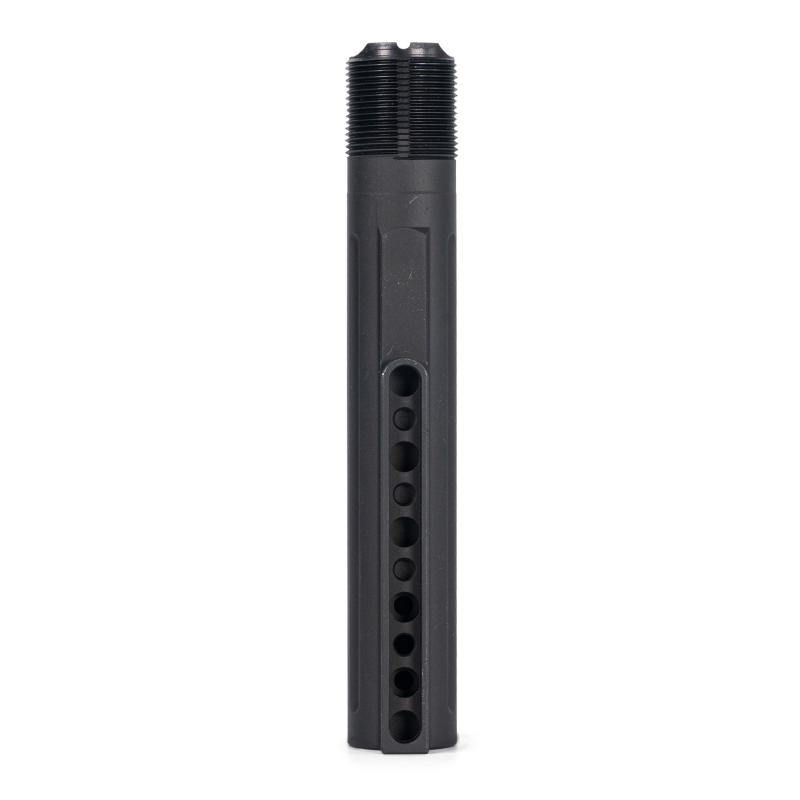 PWS Mod 2 Enhanced AR-15 Buffer Tube | Includes Ratchet Lock Castle Nut + End Plate
