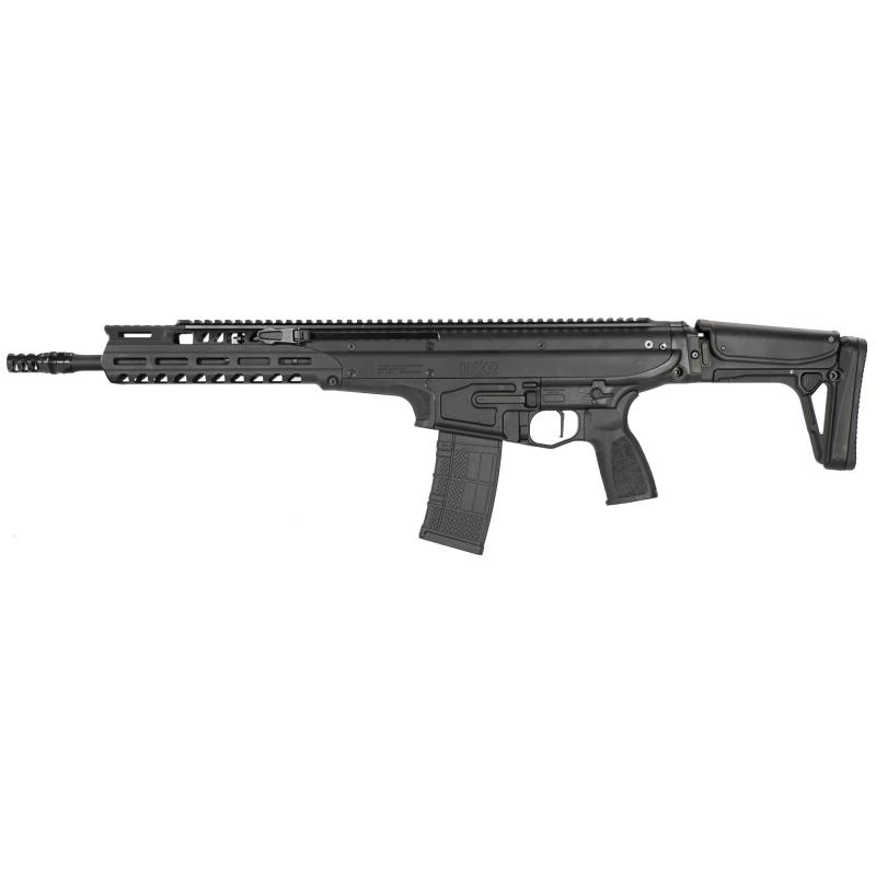 UXR Elite, Semi-automatic Rifle, 300 Blackout, 14.5" Pinned (16" OAL), FRC Compensator, Matte Finish, Black, Modified Long Stroke Piston System, Folding Adjustable Stock, M-LOK Handguard, 30 Rounds, 1 Magazine UXR-300BLK-14-PW