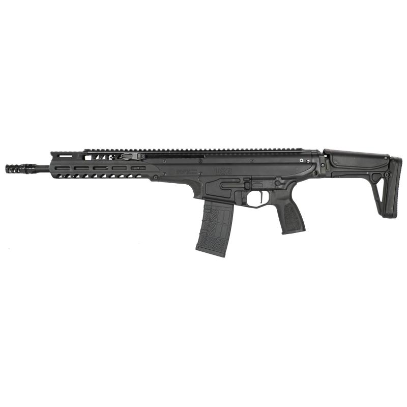 UXR Elite, Semi-automatic Rifle, 8.6 Blackout, 14.5" Pinned (16" OAL), FRC Compensator, Matte Finish, Black, Modified Long Stroke Piston System, Folding Adjustable Stock, M-LOK Handguard, 30 Rounds, 1 Magazine UXR-86-16