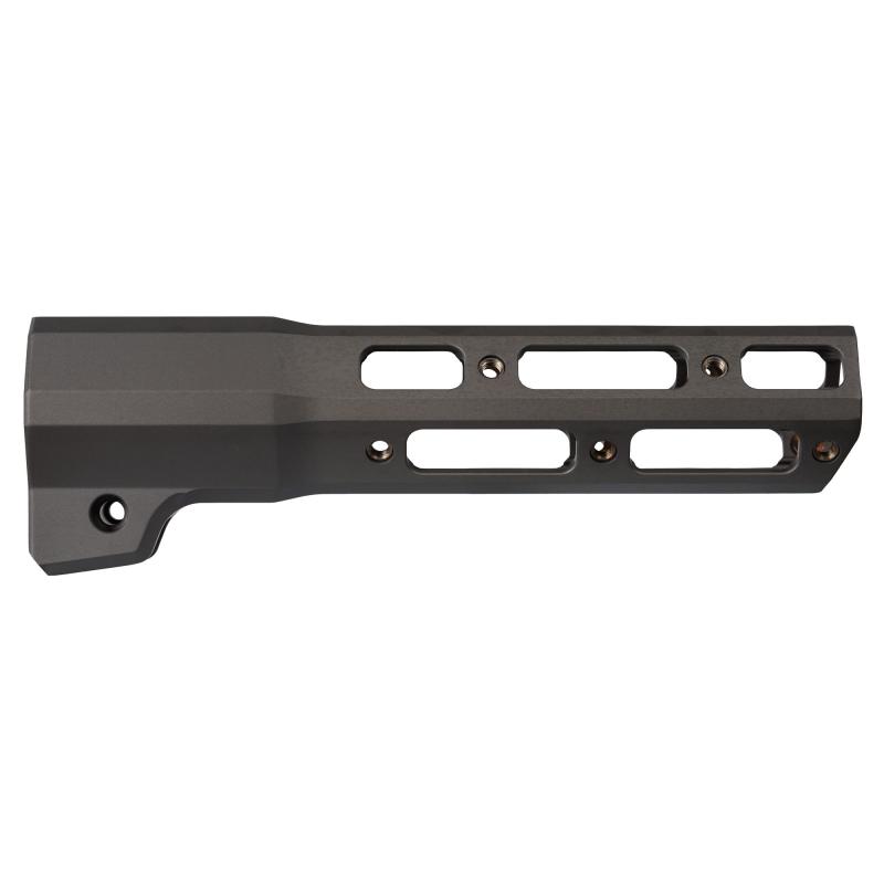 Fix Handguard, Q SERT, 7", Fits Q Fix, Clear Anodized Finish, Gray ACC-FIX-HG-QSERT-7IN