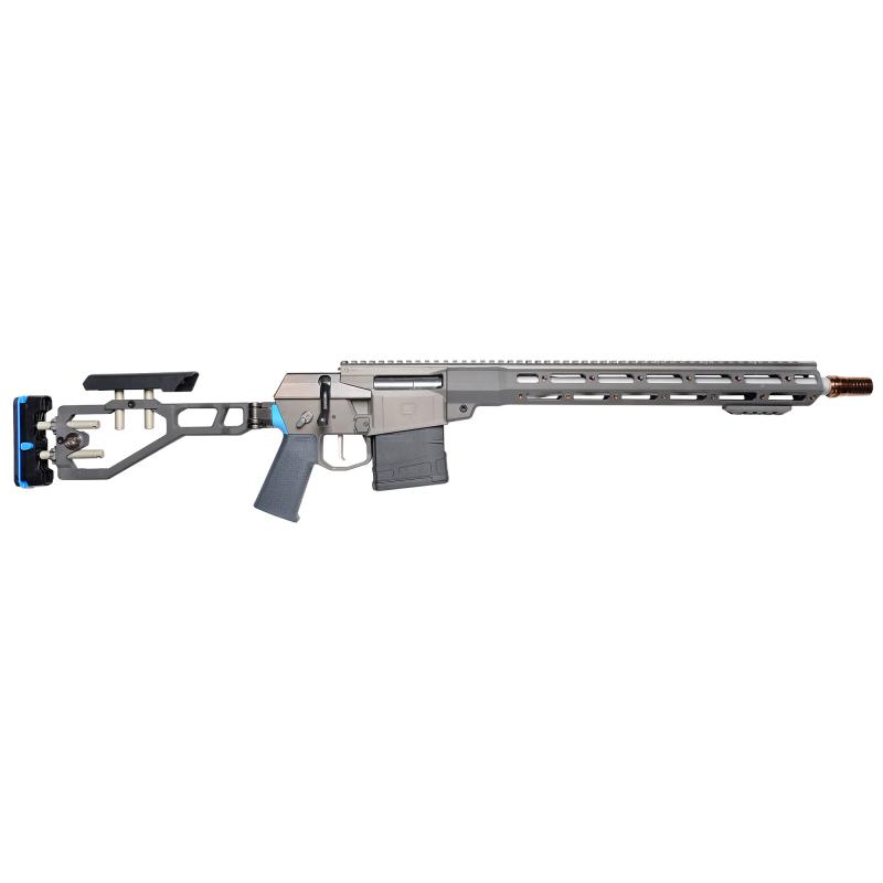 The Fix, Bolt Action, 308 Win, 16" Threaded Barrel, Black Finish, Folding and Adjustable Stock, Right Hand, 10Rd FIX-308-16IN-BLU