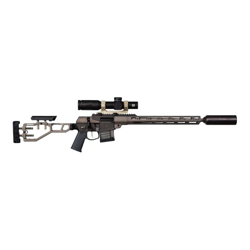 Mini Fix, Bolt Action, 556 Nato, 16" Threaded Barrel, Black, Folding and Adjustable Stock, Right Hand,  10Rd, Product Finishes/Shade Variations and Other Imperfections Are Normal Due to the Manufacturing Process MINIFIX-556-16IN-GRAY