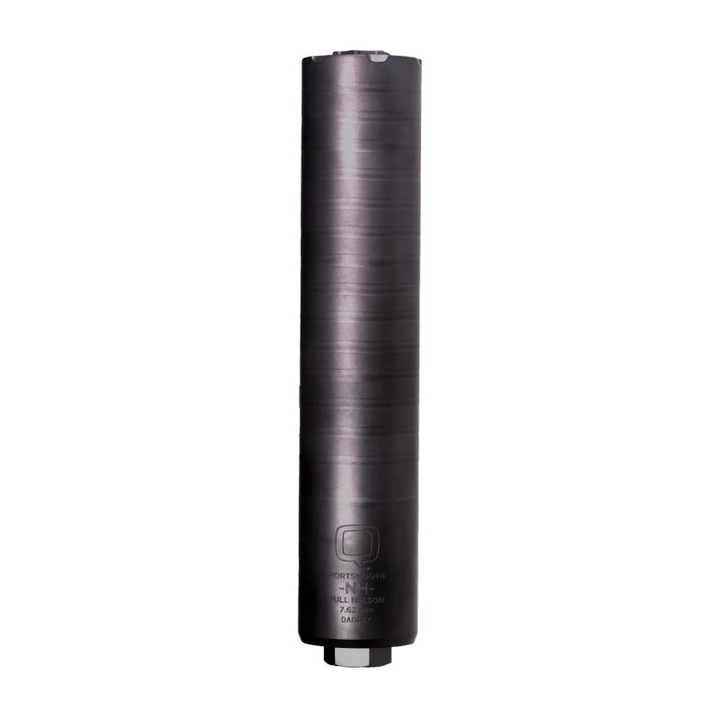 Full Nelson, Suppressor, 762NATO, Titanium Construction, PVD Finish, Black, 8.86" Overall Length, 5/8X24 Direct Thread SIL-FN-DT-762-B