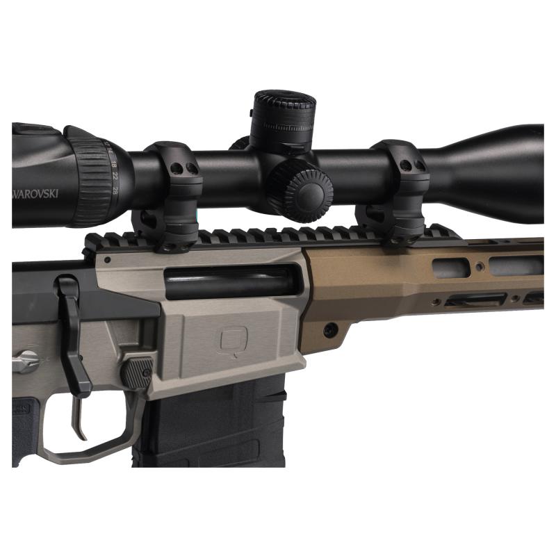Fix, Top Rail, 1913, 8.5", Fits Q Fix, Anodized Finish, Black TOPRAIL-FIX-1913-8.5IN