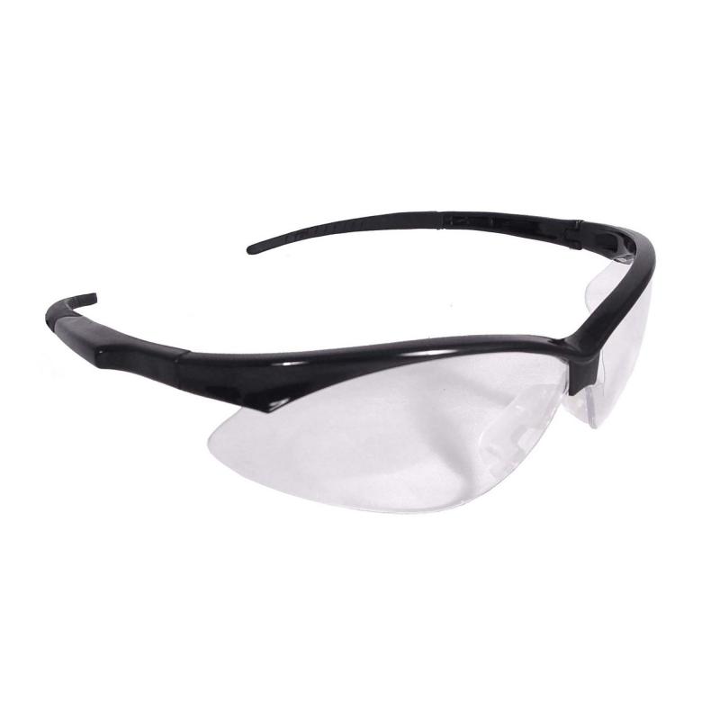 Outback Shooting Glasses Clear Lens/Black Frame