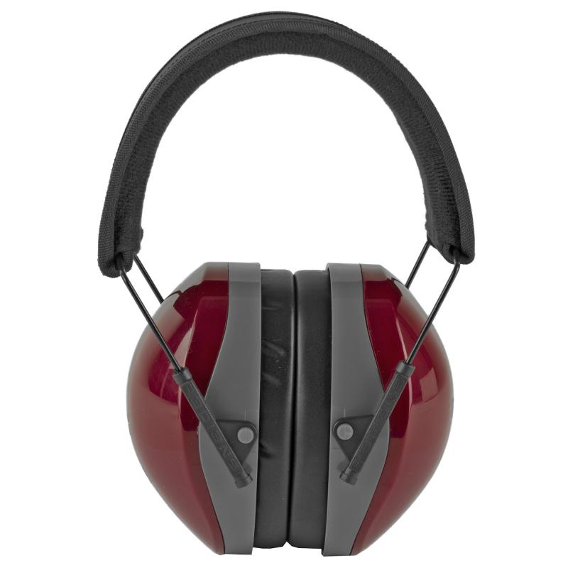 Terminator Folding Ear Muffs Red