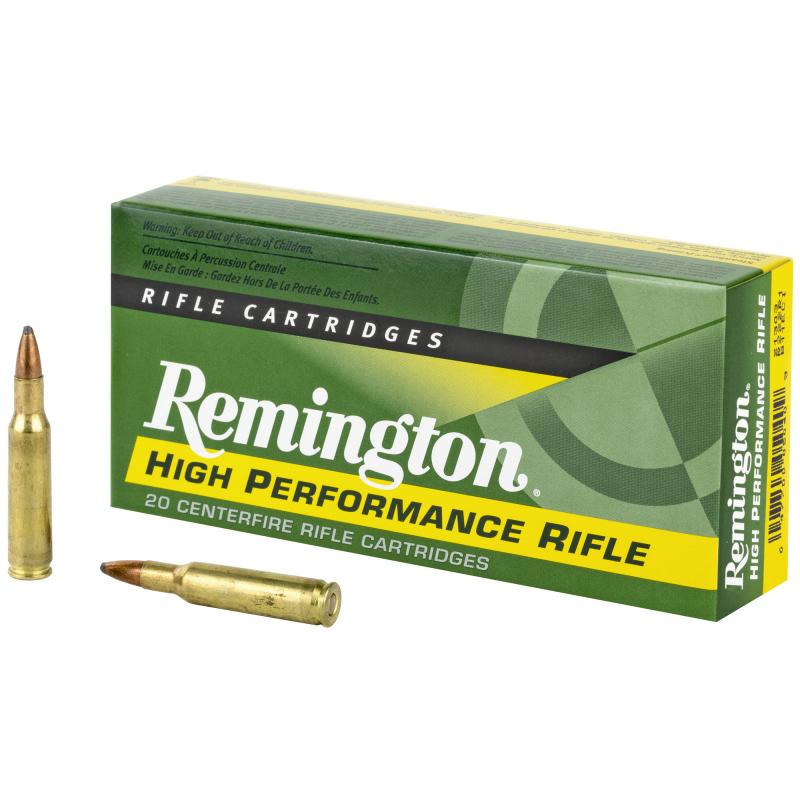 High Performance, 222REM, 50 Grain, Pointed Soft Point, 20 Round Box 21303