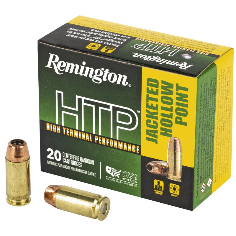 High Terminal Performance, 40S&W, 180 Grain, Jacketed Hollow Point, 20 Round Box RTP40SW2A