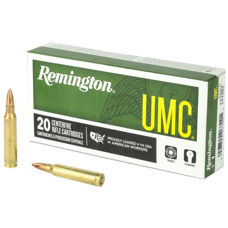 UMC .223 Remington 55 Grain  Metal Case 20 Per Box