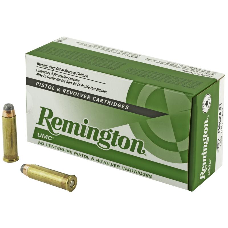 UMC .357 Magnum 125 Grain Jacketed Soft Point 50 Per Box