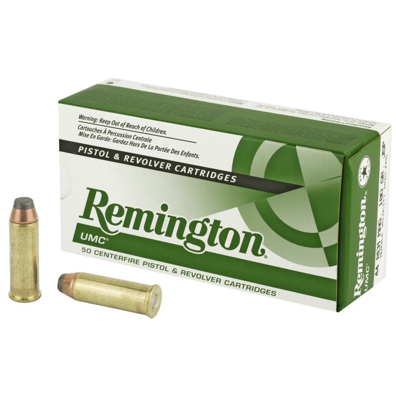 UMC .44 Remington Magnum 180 Grain Jacketed Soft Point 50 Per Box