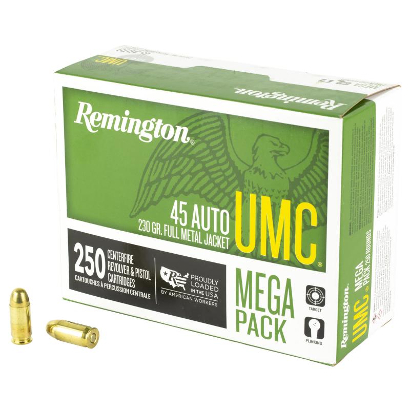 UMC .45 ACP 230 Grain Metal Case 250 Pack