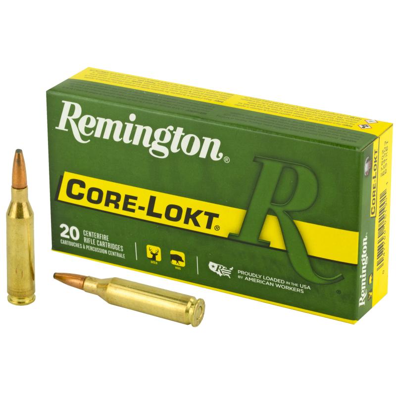 .243 Winchester 100 Grain Pointed Soft Point Core-Lokt