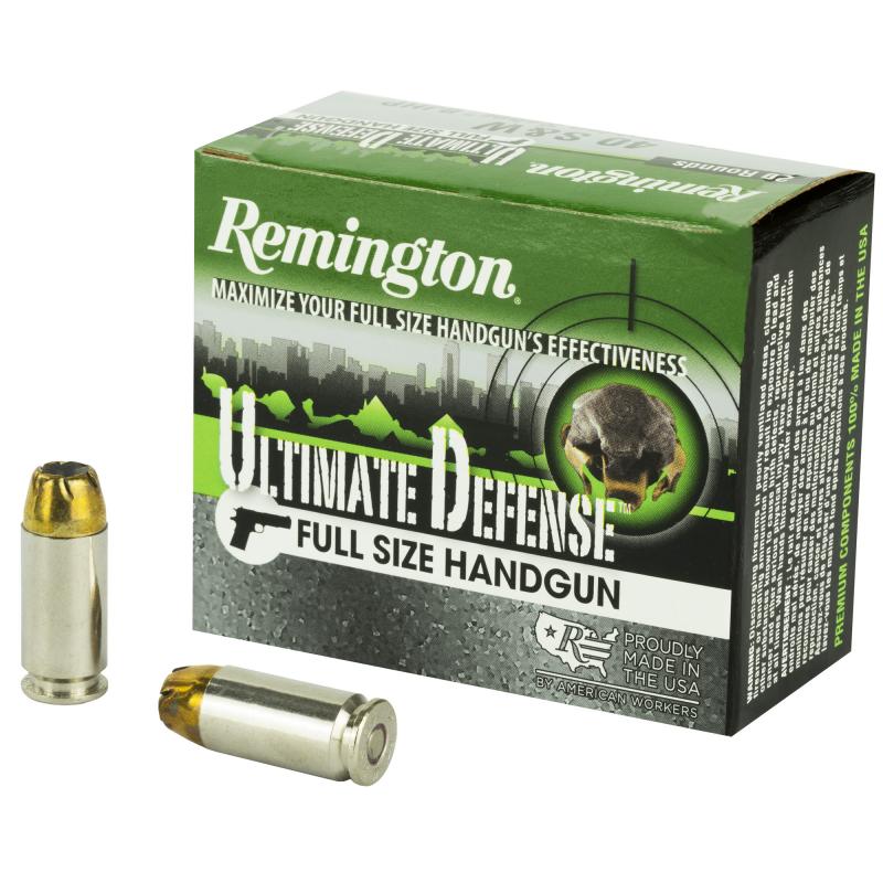 Ultimate Defense, 40 S&W, 165 Grain, Brass Jacketed Hollow Point 28957