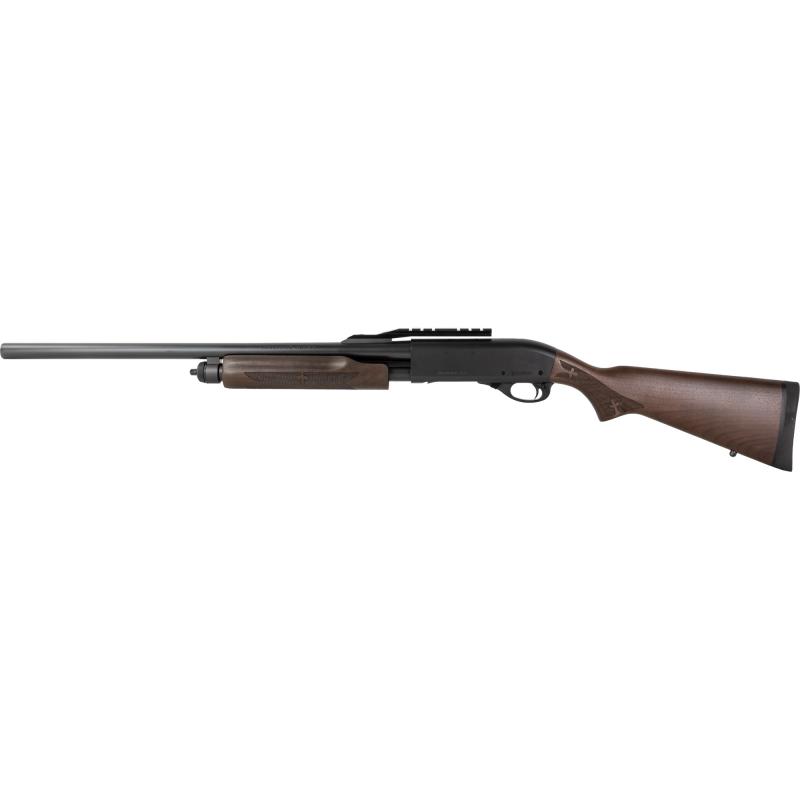 870 Fieldmaster, Monte Carlo, Pump Action, 12 Gauge, 3" Chamber, 23" Barrel, Fully Rifled, Glass Bead Finish, Black, Monte Carlo Stock, Front Bead Sights, 3 Choke Tubes (RemChoke Full, Modified and Improved Cylinder), 4 Rounds R68879