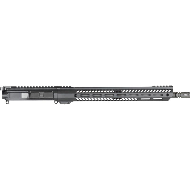 RRAGE 3G, Complete Upper Receiver, 223 Remington/556NATO, 16" Barrel, A2 Flash Hider, RRA 15" Free Float M-LOK Handdguard, Anodized Finish, Black, Fits AR-15, Includes Bolt Carrier Group and Charging Handle Assembly BB0470