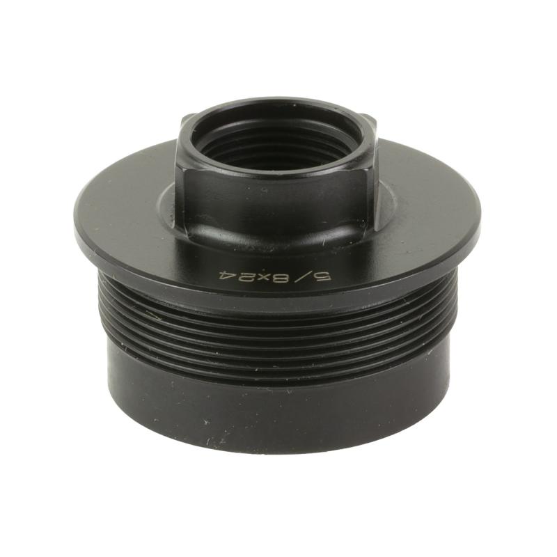 Universal Direct Thread Mount, 5/8X24 to 1.375" X 24 Thread Pattern, Matte Finish, Black DTM001