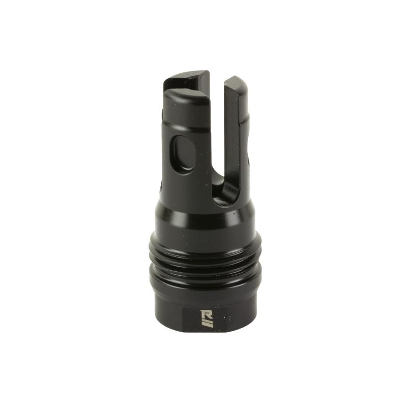 R3 Flash Mitigation System, Flash Hider, For SR25, 3/4x24 Thread Pitch, Matte Finish, Black FH015