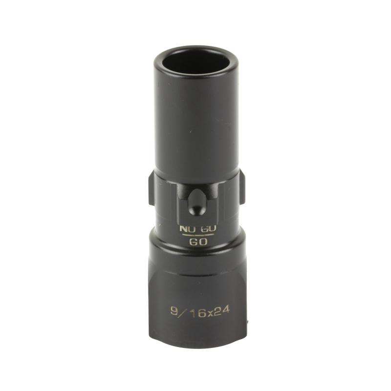 .45ACP 3 Lug Adapter, 9/16x24 Thread Pitch to .45 ACP 3 Lug, Matte Finish, Black OA009