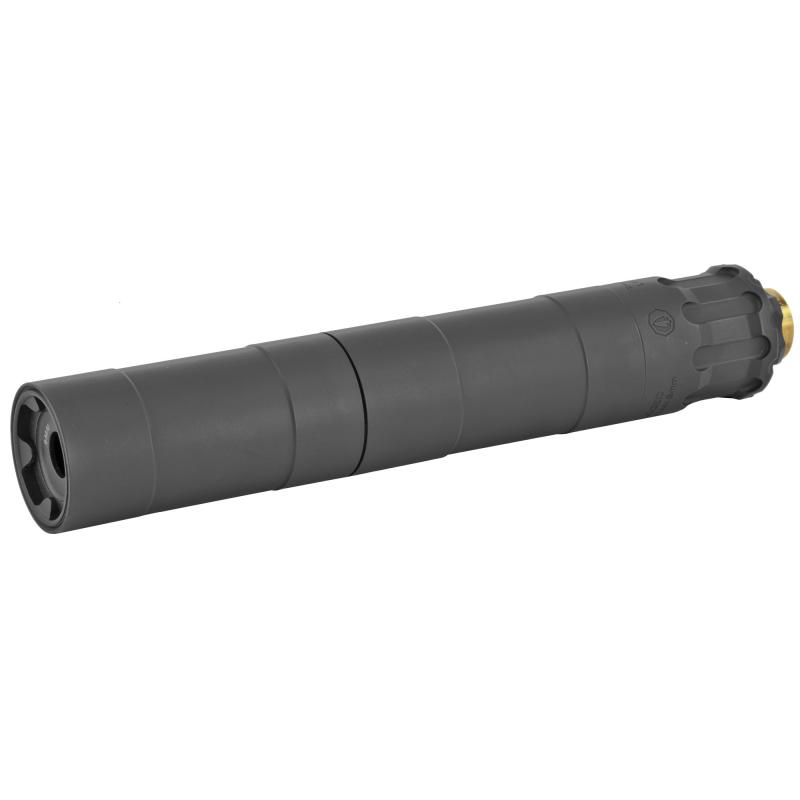 Obsidian 9 with ADAPT Modular Technology, Pistol Suppressor, 9mm, Includes .5x28 Piston, Aluminium Tube, 17-4 PH Baffles, Black Cerakote Finish OBS0009