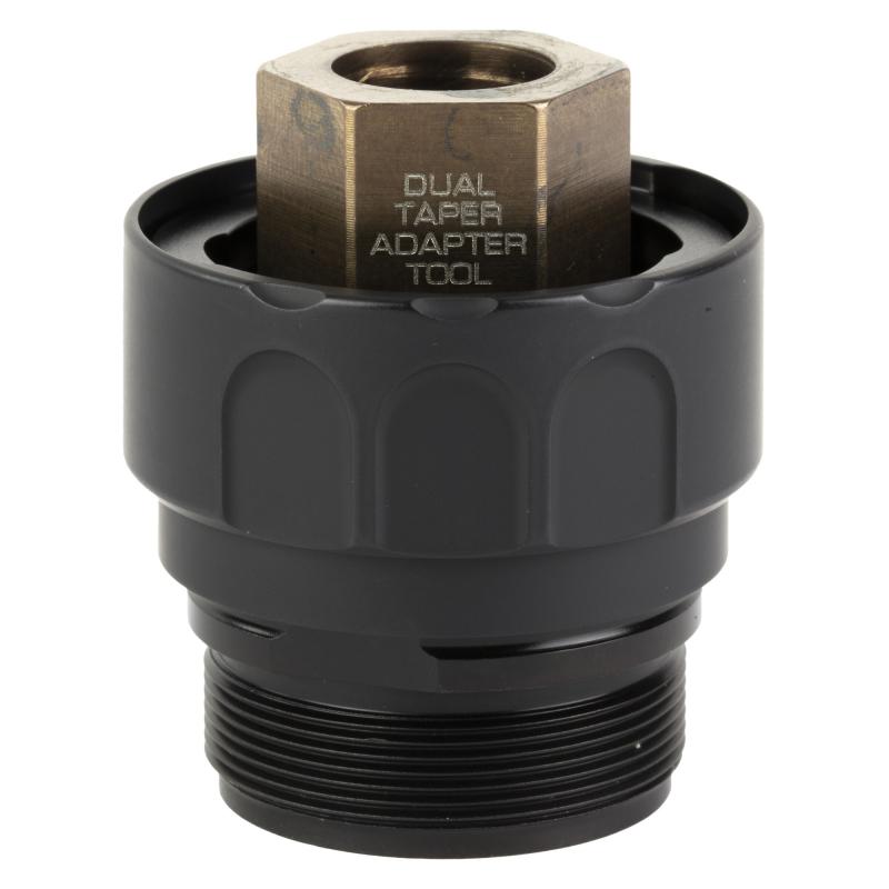 Obsidian Dual Taper Friction Mount, Compatible with Rugged Muzzle Devices, ODTM001