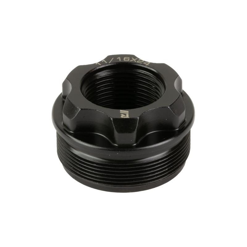 Fixed Mount, 11/16x24 Thread Pitch, For Use with Obsidian 45/9, Matte Finish, Black OF008