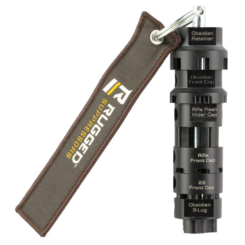 Totem Multitool, Fits Rugged Suppressors, Matte Finish, Black RTK001