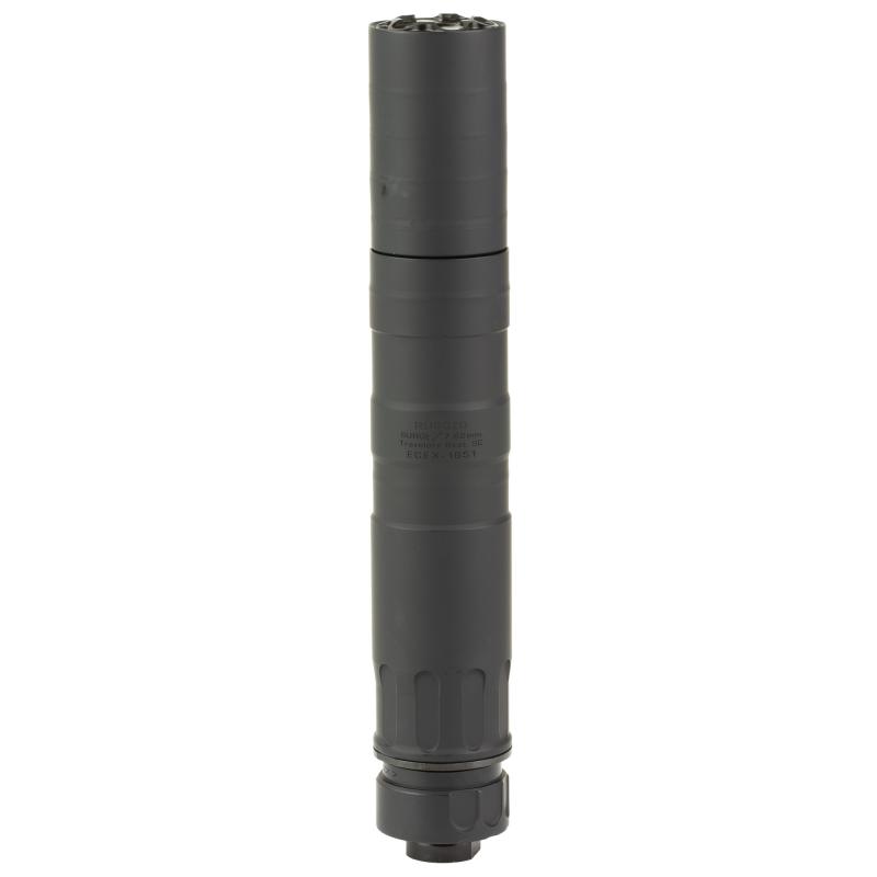 SURGE X, Rifle Suppressor, 7.62MM, Cerakote Finish, Black, Includes Rugged Universal Mount and M3 Brake SRGX762