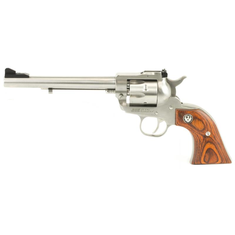 Model KNR6 Convertible .22 Long Rifle/.22 WMR 6.5 Inch Barrel Stainless Steel Finish 6 Round