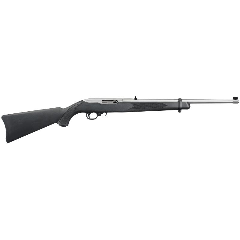 Model 10/22 Carbine .22 Long Rifle 18.5 Inch Barrel Polished Stainless Steel Finish Synthetic Black Stock Black Trigger Housing 10 Round