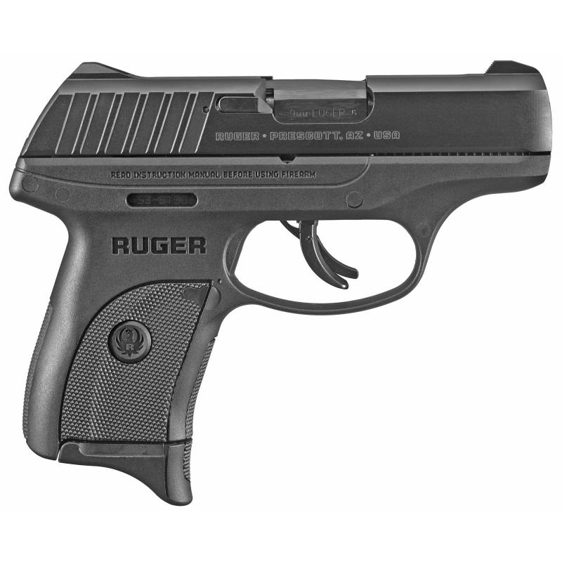 EC9s Striker-Fired Compact |9mm 3.12 Inch Barrel Integral Sights Manual Safety Black Oxide Finish One 7 Round Magazine