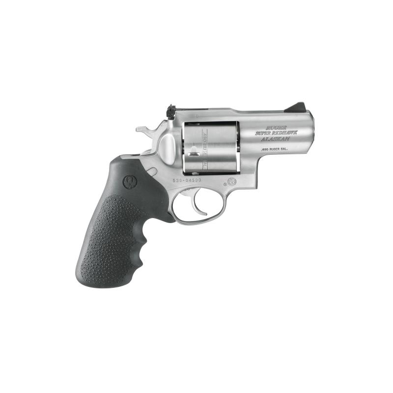 KSRH-2 Super Redhawk Alaskan .480 Ruger 2.5 Inch Barrel Satin Stainless Steel Finish 6 Round