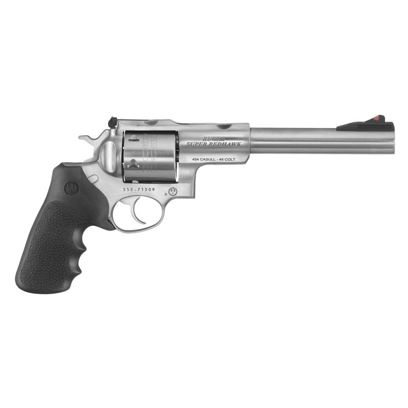 KSRH-7 Super Redhawk .454 Casull Caliber 7.5 Inch Barrel Satin Stainless Finish 6 Round