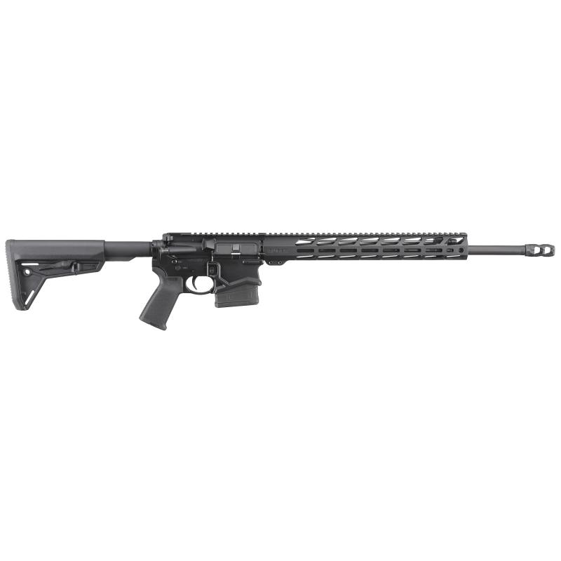 SFAR, Small-Frame Autoloading Rifle, Semi-automatic Modern Sporting Rifle, 762NATO/308 Winchester, 20" Barrel, 1:10" RH Twist, Type II Hard-Coat Anodized Black Finish, Magpul MOE SL Stock, Magpul MOE Grip, 15" Lite Aluminum Free-Floating Handguard with M