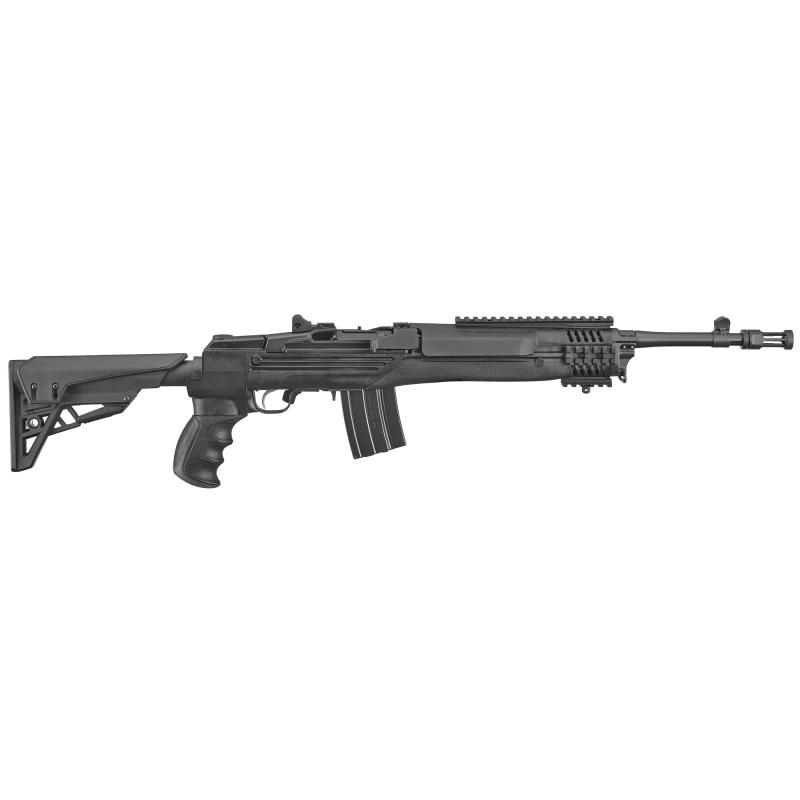 Mini-14 Tactical, Semi-automatic, 223 Remington/556NATO, 16.12" Cold Hammer Forged Barrel, 1:9 Twist, Blued Finish, ATI 6 Position Collapsible and Folding Stock, 2 Mags, 20Rd, Weighs 7.5lb, Adjustable Rear Sight & Blade Front Sight 5888