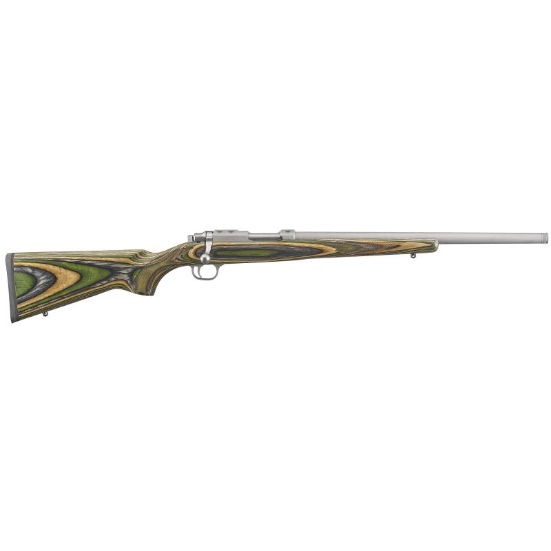 77/17, Bolt Action, 17 Hornet, 18.5", Stainless Threaded Barrel, Green Mountain Laminate Stock, Right Hand, Scope Rings Included, 6Rd 07220