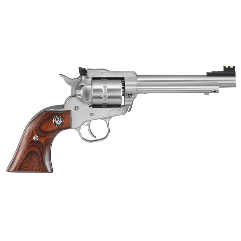 Single-Ten KNR-5-10 .22 Long Rifle 5.5 Inch Barrel Walnut Gunfighter Grips Fiber Optic Adjustable Sights 10 Round