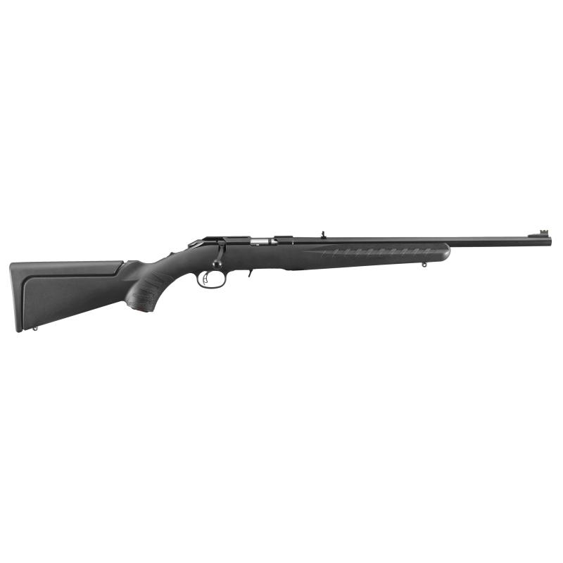 American Rimfire Compact Rifle .22 Long Rifle 18 Inch Barrel Satin Blue Finish Two Interchangeable Stock Modules Black Composite Stock 10 Round