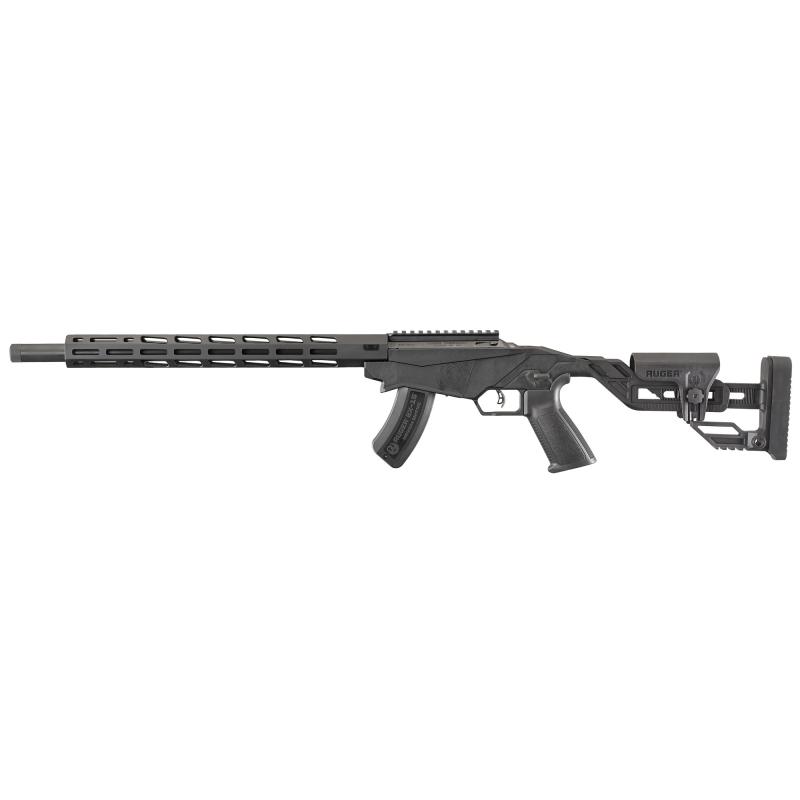 Precision Rimfire Bolt Action, 22WMR, 18" Threaded Barrel, Black Finish, Molded On-Piece Chassis and Adjustable Buttstock, Right Hand, 1 Magazine, 9Rd 08405