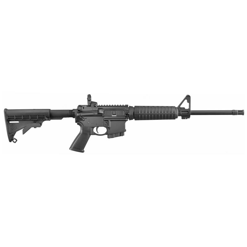 AR-556 Rifle 5.56 NATO/.223 Remington 16.1 Inch Heavy Contour Barrel Adjustable Front Sight Post Rapid Deploy Folding Rear Sight Black Six-Position Stock 10 Round - CO/MD Compliant
