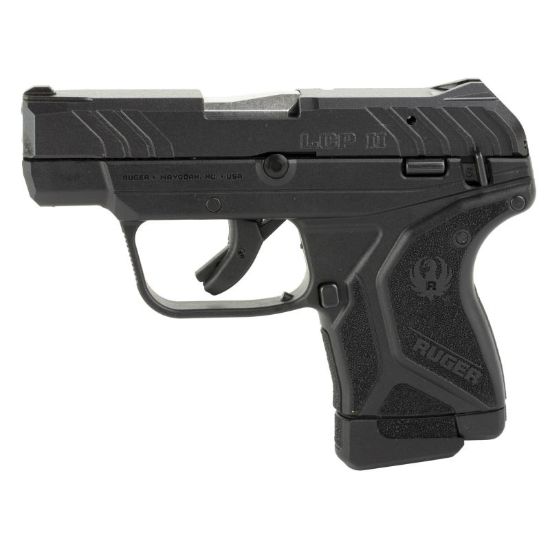 LCP II, Double Action Only, Semi-automatic, Polymer Frame Pistol, Sub-Compact, 22LR, 2.75" Barrel, Stainless Steel Barrel, Black Oxide Finish, Black, Integral Fixed Sights, Manual Safety, 10 Rounds, 1 Magazine, Right Hand, California Compliant 13747