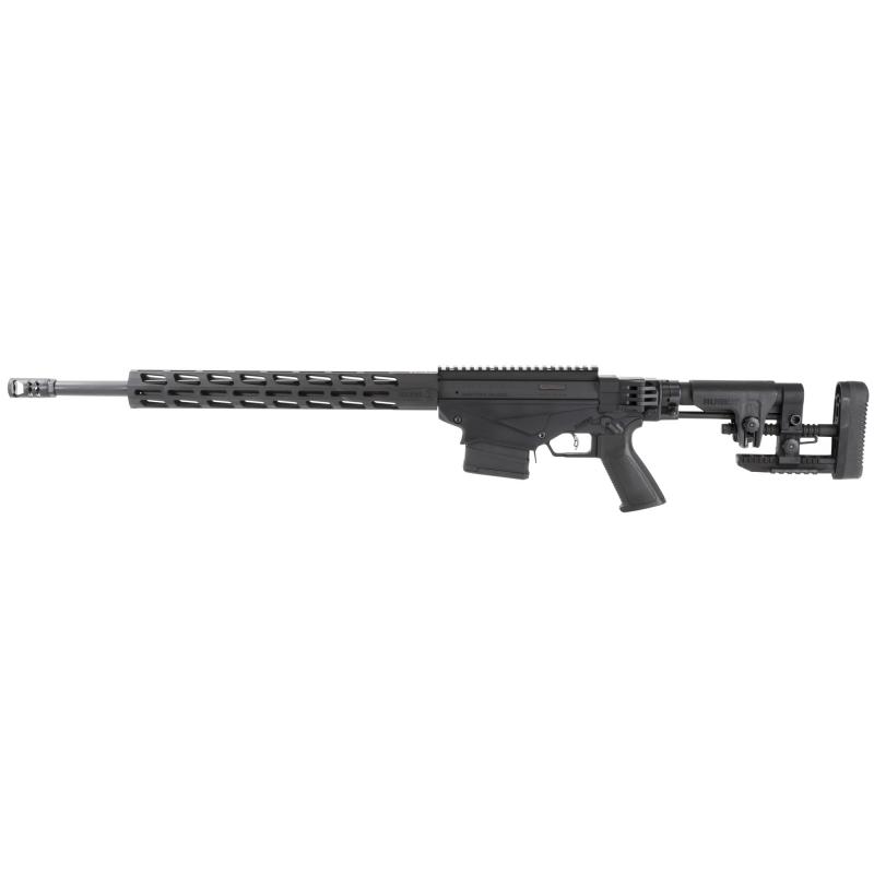 Precision Rifle, Bolt Action, 308 Winchester, 20" Medium Contour Threaded Barrel, Anodized Finish, Ruger Precision Stock and 15" M-LOK Handguard, 10Rd 18028