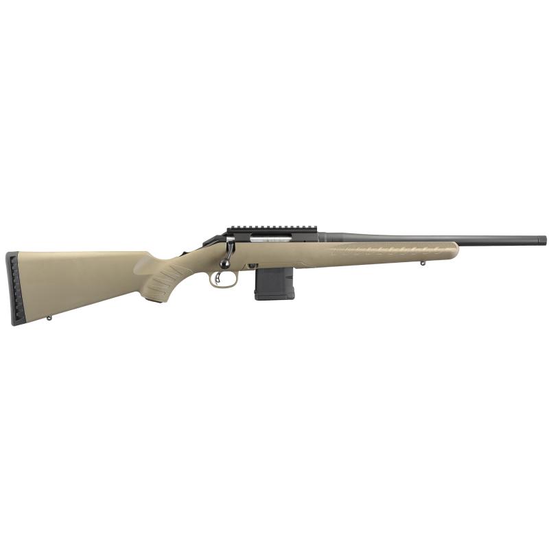 American Ranch Rifle, Bolt-Action| 300 Blackout, 16.1" Threaded Barrel, Matte Black Finish, Flat Dark Earth Composite Stock, 10Rd  AR Style Magazine 26968