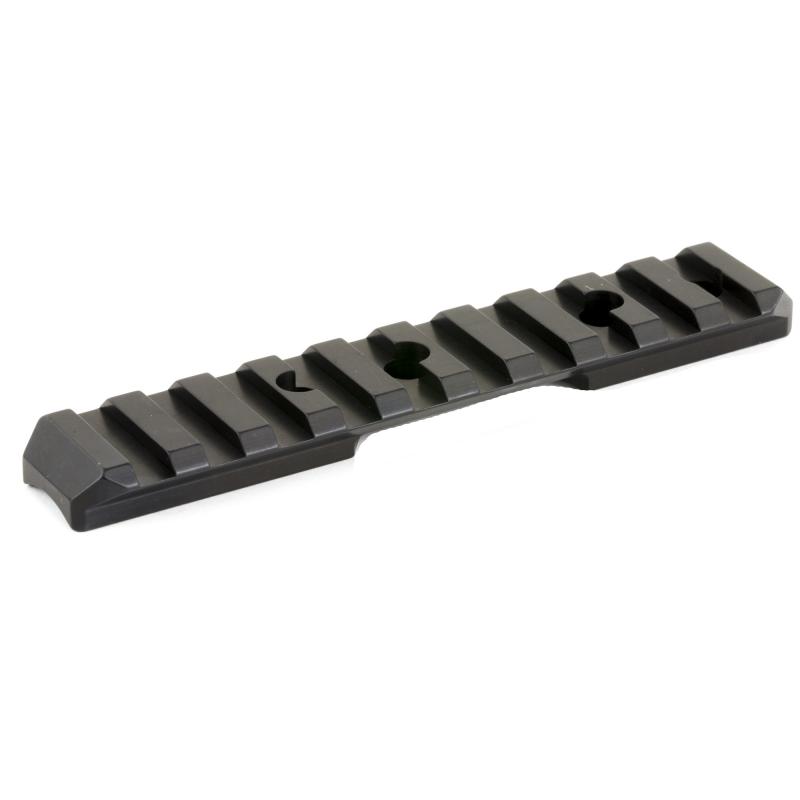 Picatinny Mount, Fits Ruger Mark III, Mark IV & 22/45 with pre-drilled recievers, Black Finish 90623