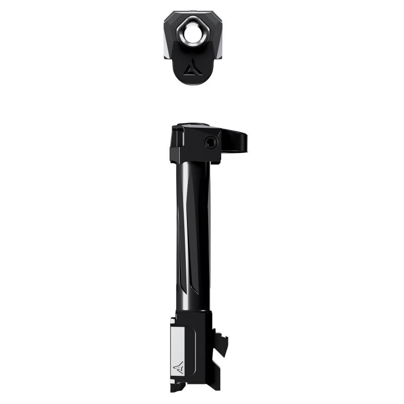 AFTERBURNER + RAMJET For Glock 19 Gen5 | 9MM, Black RADIANITE Finish, INTRA-LOK Mounting System, Fits Glock 19 Gen 5 G19G5-IL-RN