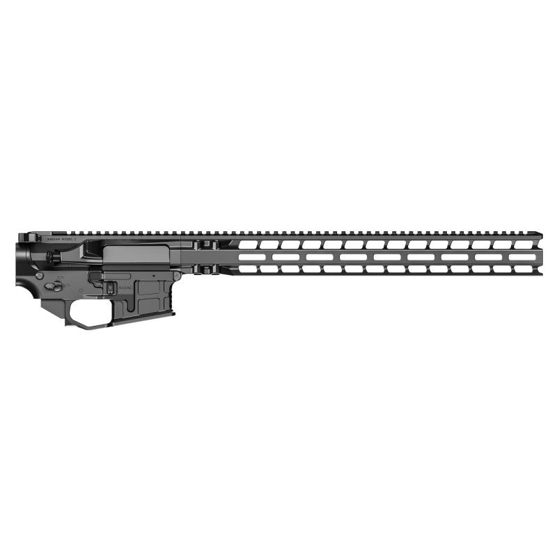 AX556, Billet Upper/Lower Set, Semi-Automatic, 556 NATO/223 Remington, Ambidextrous, Cerakote Finish, Black, Includes Radian Talon Ambidextrous Safety, Hammer Pin, 17" MLOK Handguard R0395