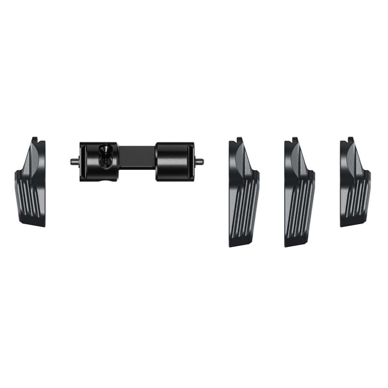 Talon, Safety Selector, 45/90 Degrees, 4 Lever Kit, Nitride Finish, Gray, Fits AR-15, Ambidextrous R0566