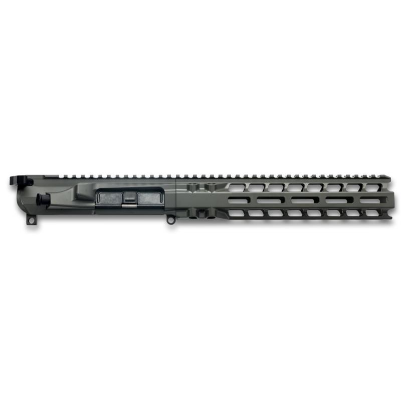 Upper/Handguard Set, Cerakote Finish, Gray, Fits AR-15, Includes 10" MLOK Handguard, Radian Raptor-SD Charging Handle R0639