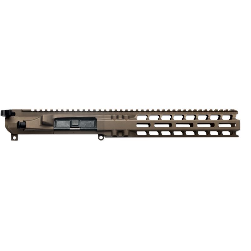 Upper/Handguard Set, Cerakote Finish, Brown, Fits AR-15, Includes 10" MLOK Handguard, Radian Raptor-SD Charging Handle R0640