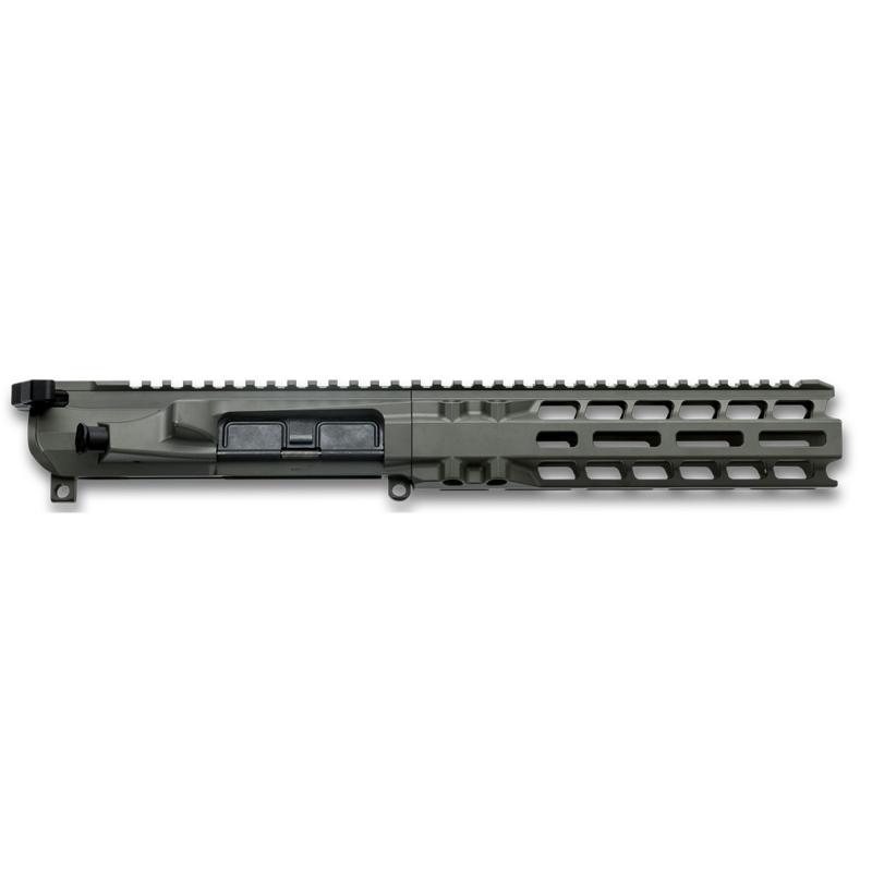 Upper/Handguard Set, Cerakote Finish, Gray, Fits AR-15, Includes 8.5" MLOK Handguard, Radian Raptor-SD Charging Handle R0646